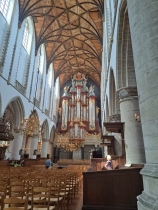 Organ v St. Bavo Kerk bol svojho času najväčším organom na svete.
